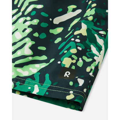 Kids SunProof Papaija Knee Length Swimming Trunks - UV 50+ | Reima 