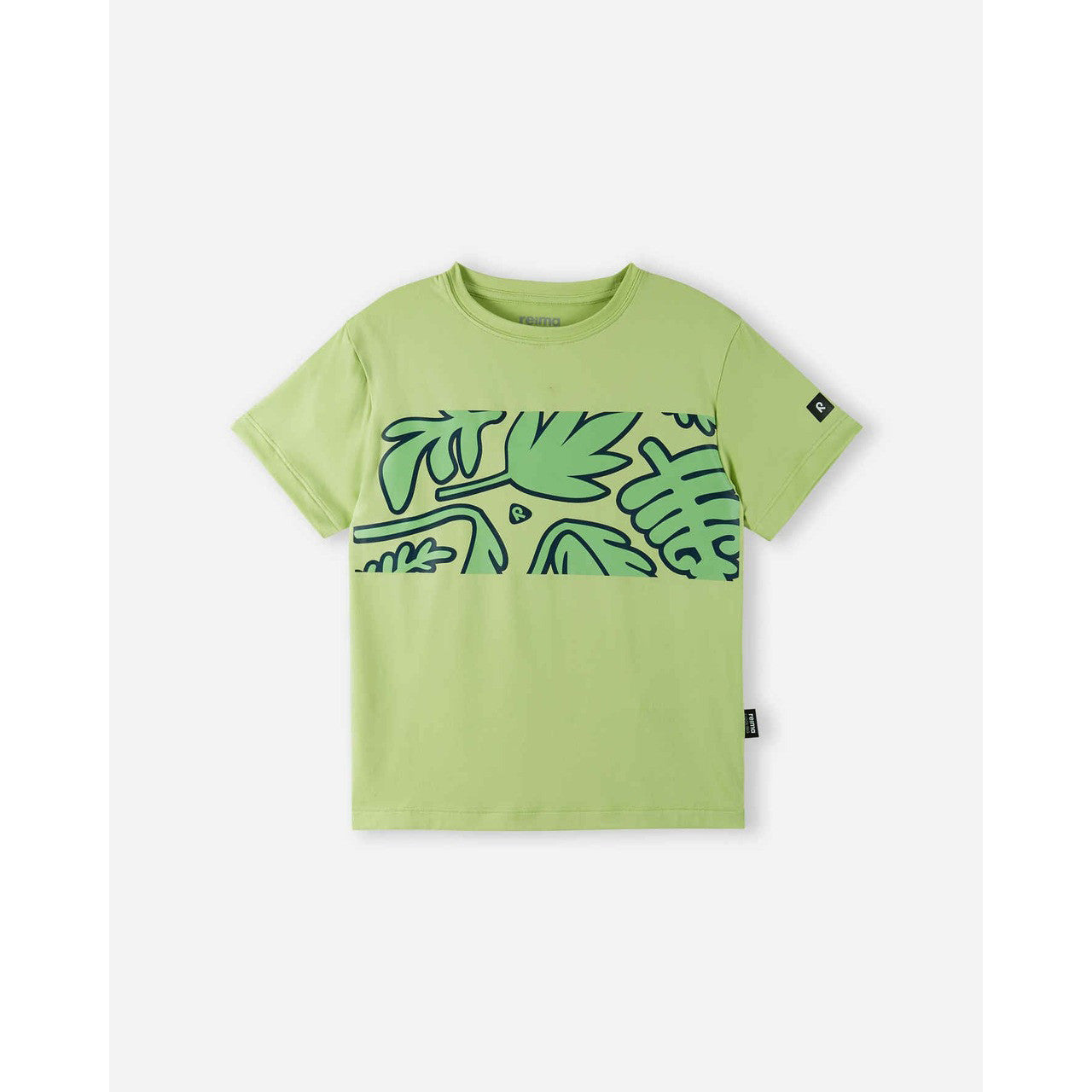 Kids Cooling Vauhdikas T-Shirt- UV 40+ | Reima #color_light-lime