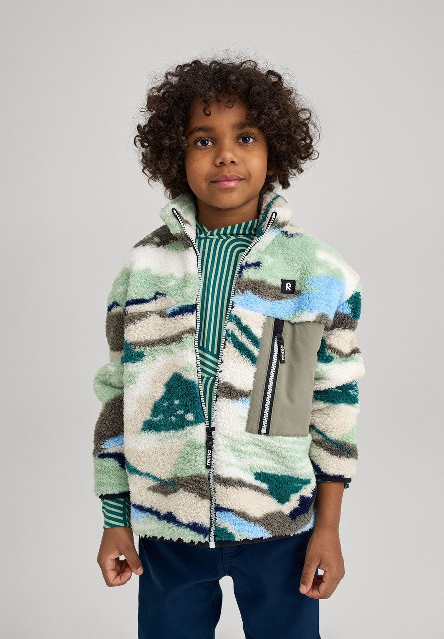Kids Pile Fleece Turilas Jacket - Soft Fleece Lined | Reima 