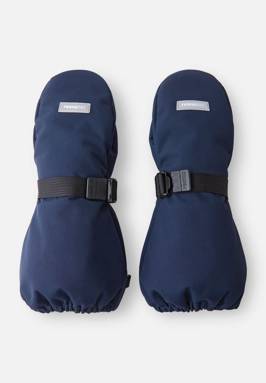 Kids Waterproof Askare Mittens - Fleece-Lined | Reima #color_navy