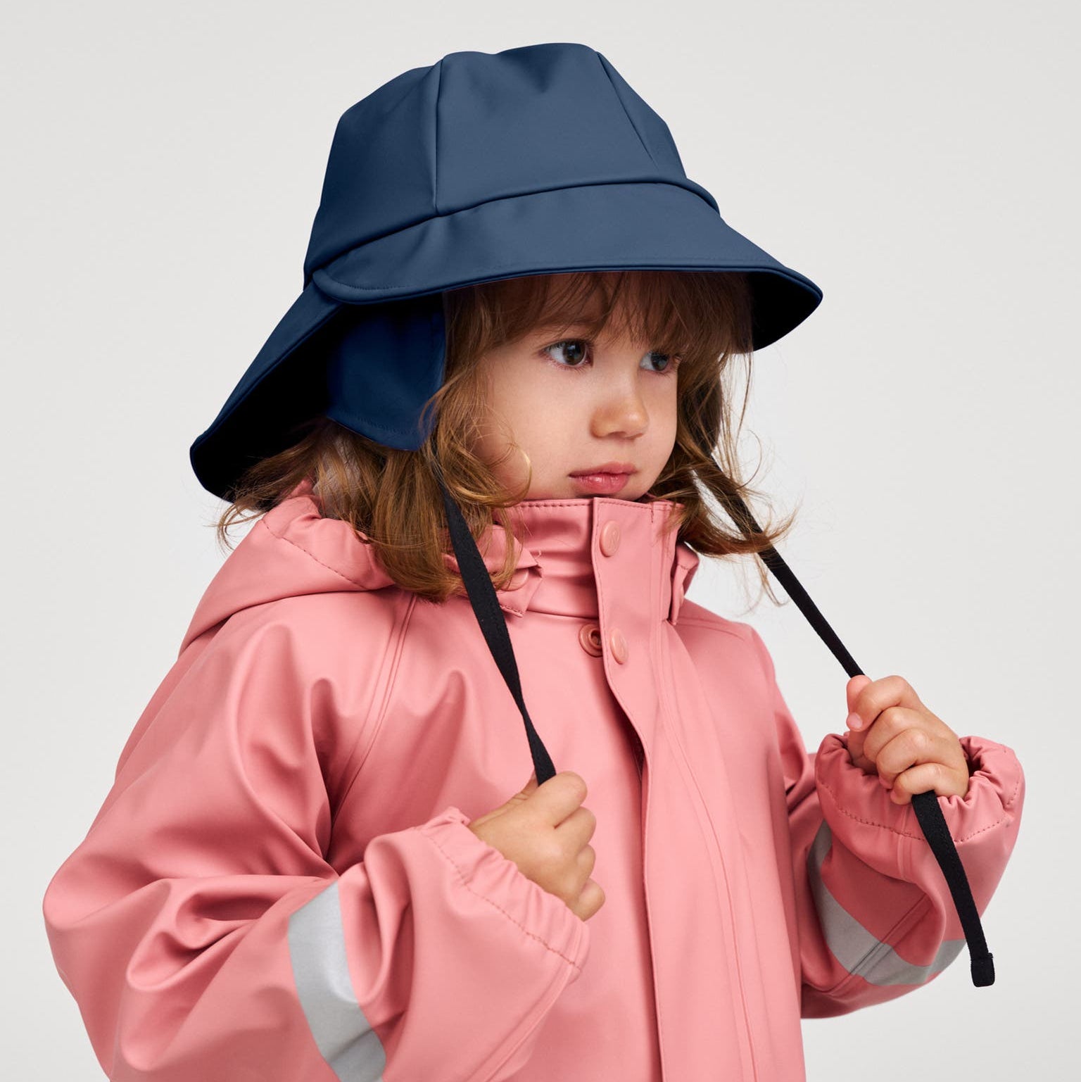 Kids Waterproof Rainy Rain Hat - Unlined, PU | Reima 