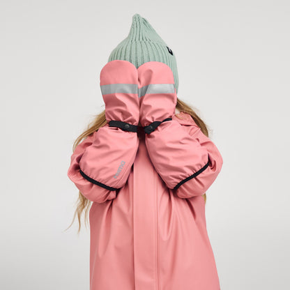 Kids Waterproof Puro Super Long Cuff Rain Mittens - Lightly Lined| Reima 