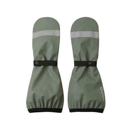 Kids Waterproof Puro Super Long Cuff Rain Mittens - Lightly Lined| Reima 