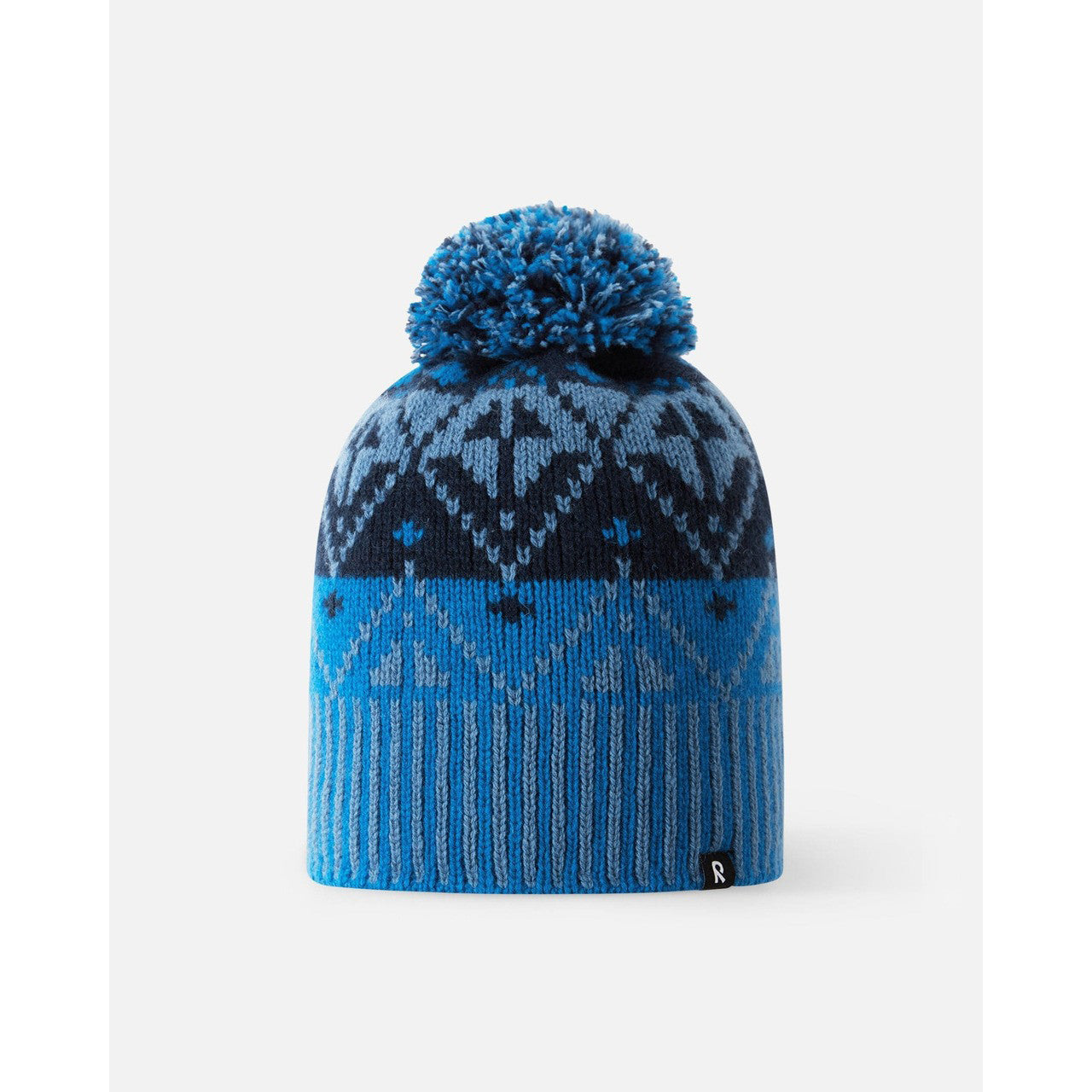 Kids Wool Pohjoinen Winter Hat - Fleece-Lined | Reima #color_navy