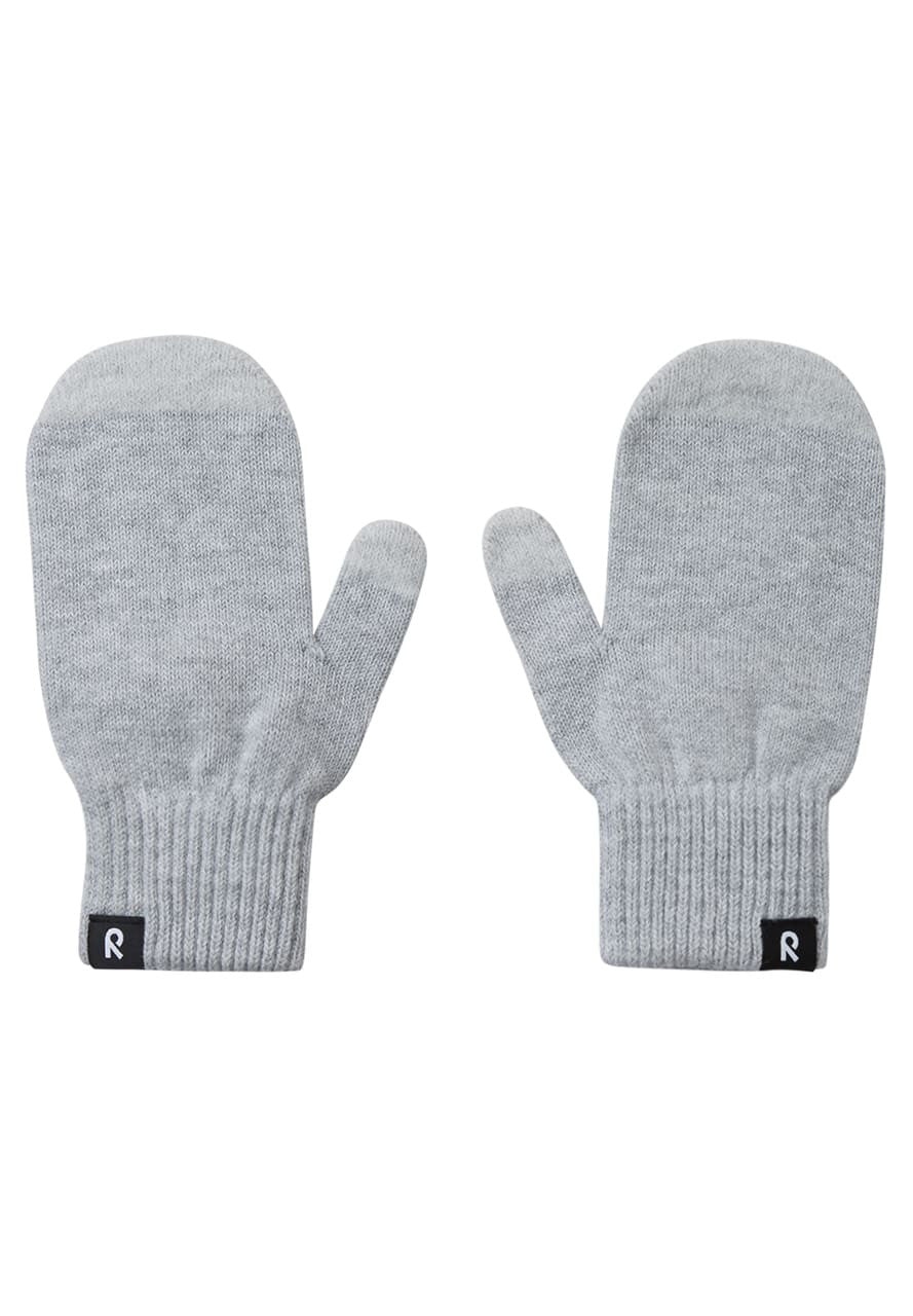 Kids Layering Silli Soft And Stretchy Mittens | Reima #color_melange-grey
