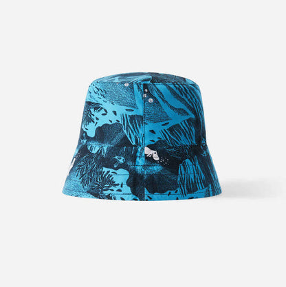 Kids Sunproof Printed Moomin Viehe Bucket Hat - Reversible | Reima 