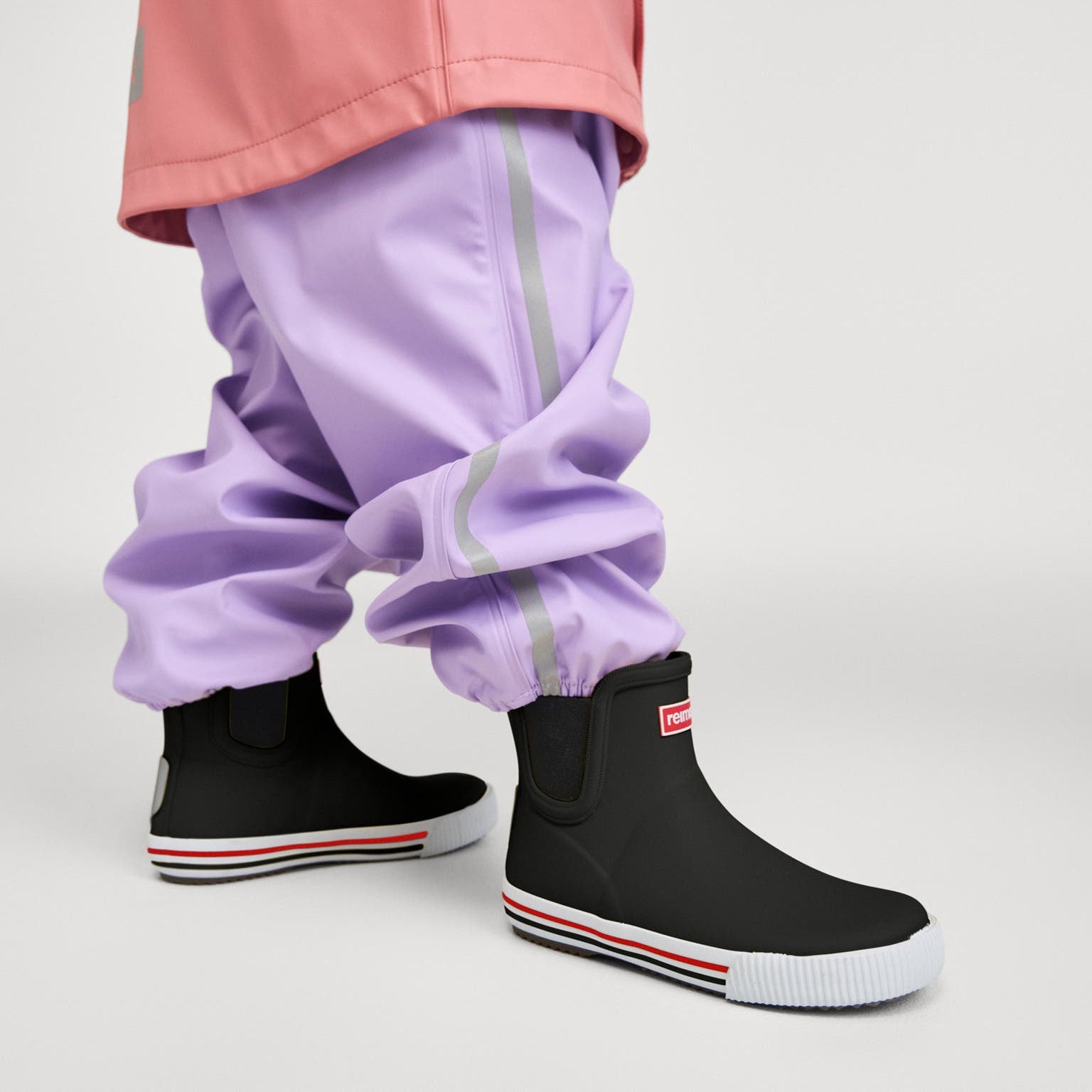 Kids Waterproof Ankles Rain Boots - Easy Slip On | Reima 