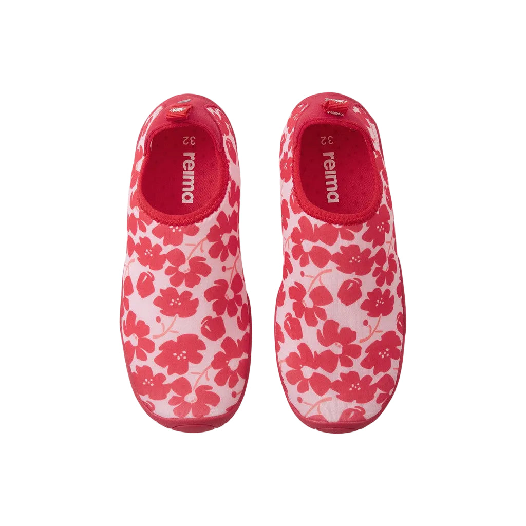 Kids Water Shoe Lean Summer Shoes - UPF 50+ | Reima #color_reima-red-print