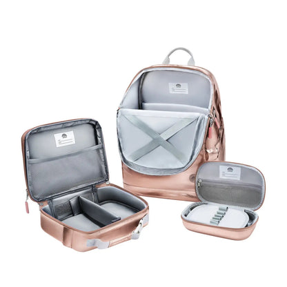 Kids Backpack Bundle Set - Metallic Gold