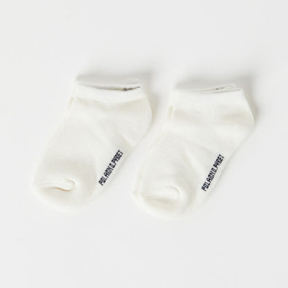 Kids Unisex Gots 2-Pack Sneaker No Sock Socks | Polarn O. Pyret 