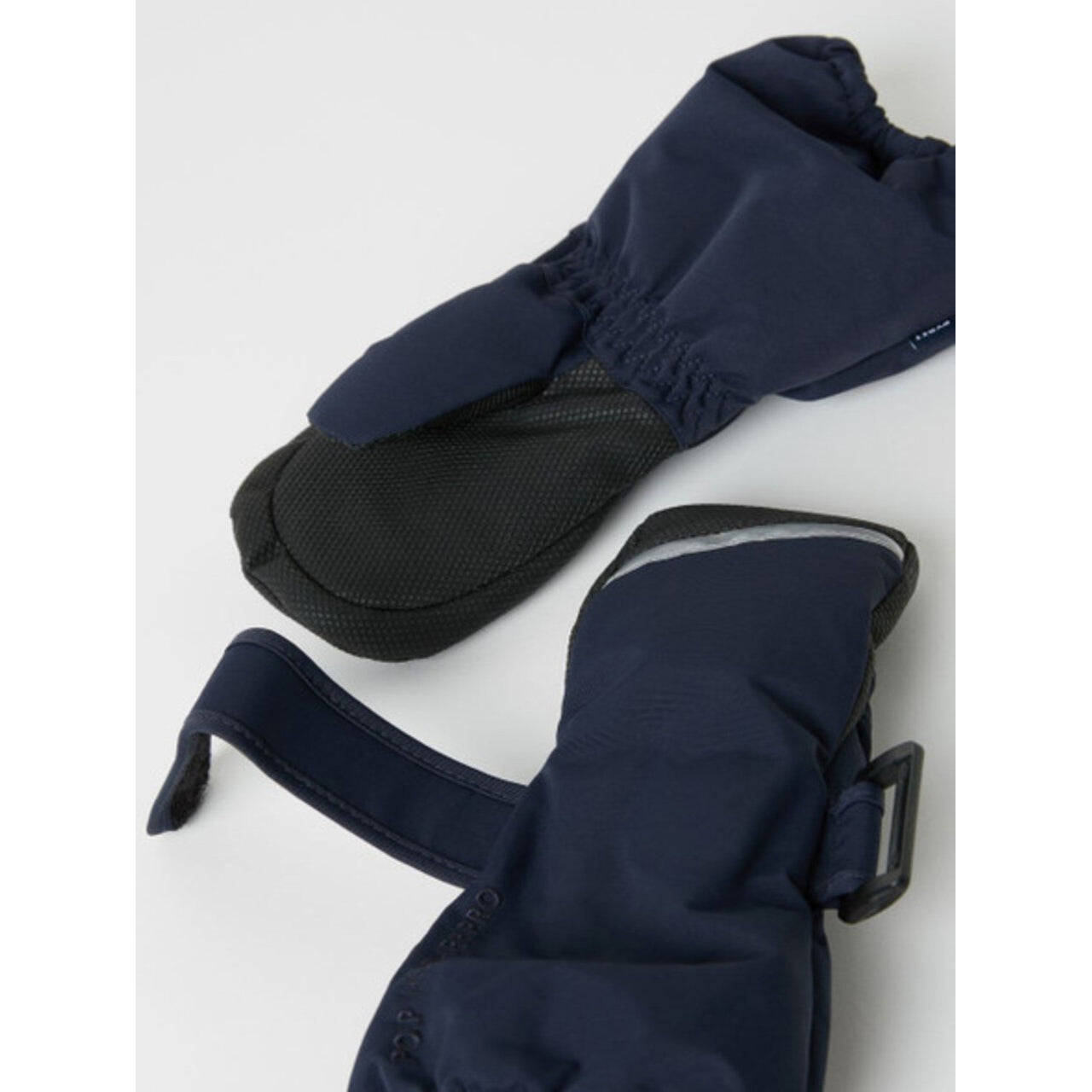 Kids Insulated Pile Fleece Lined Cuff Mittens | Polarn O. Pyret | 