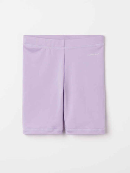 Kids UV Eco Rash Guard Swim Shorts-Viola-UV 50+ | Polarn O. Pyret 