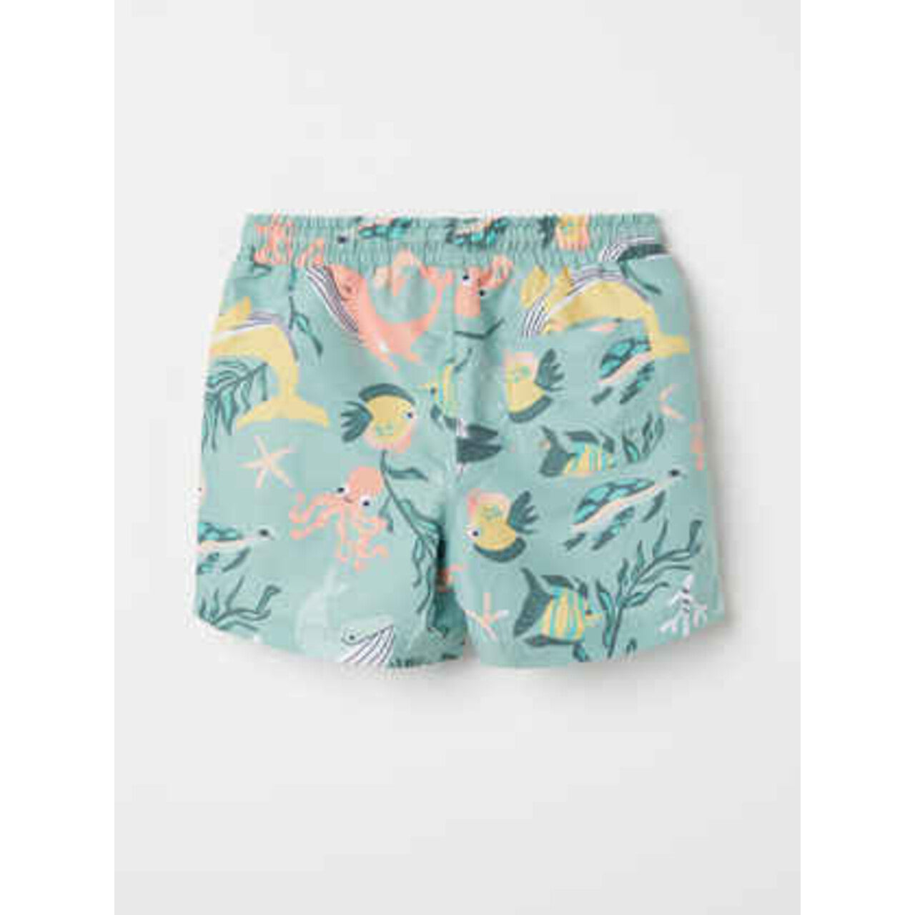 Kids Swim Shorts - Big Sea Print | Polarn O. Pyret | 