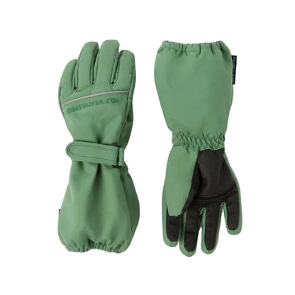 Kids Waterproof Long Cuff Insulated Gloves - 2 | Polarn O. Pyret | 