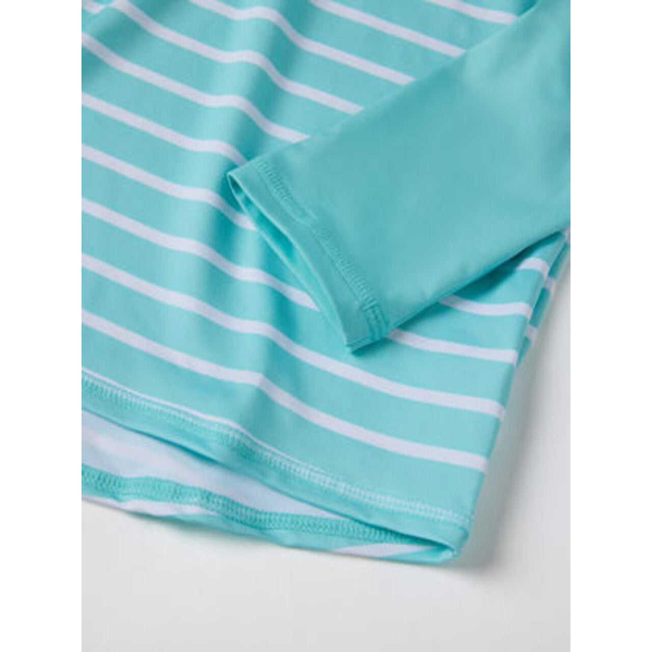 Kids UV Rash Guard Top - Seasonal Stripe | Polarn O. Pyret | 