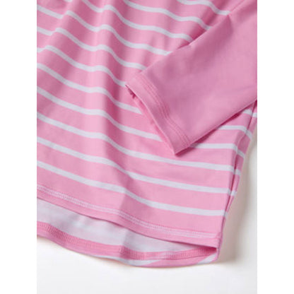 Kids UV Rash Guard Top - Seasonal Stripe | Polarn O. Pyret | 