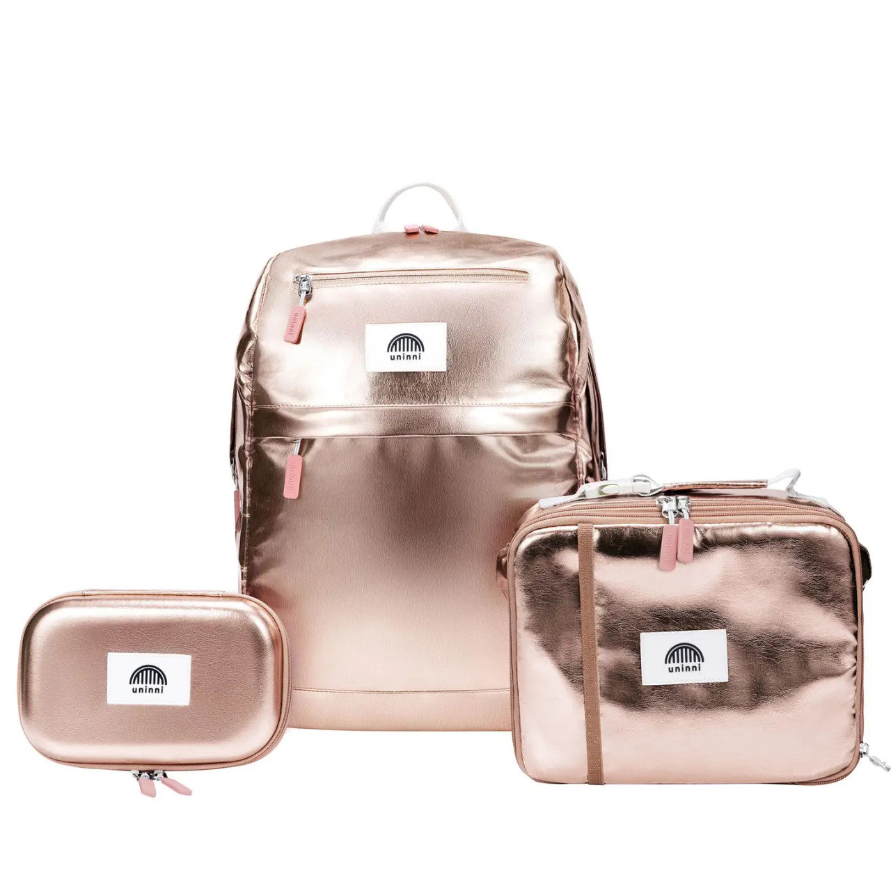 Kids Backpack Bundle Set - Metallic Gold