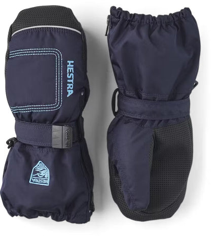 kids-water-resistant-zip-long-mittens-hestra | 
