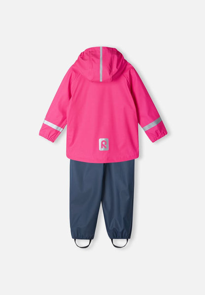 Kids Tihku Unlined Rain Set-Jacket and Bib | Reima 