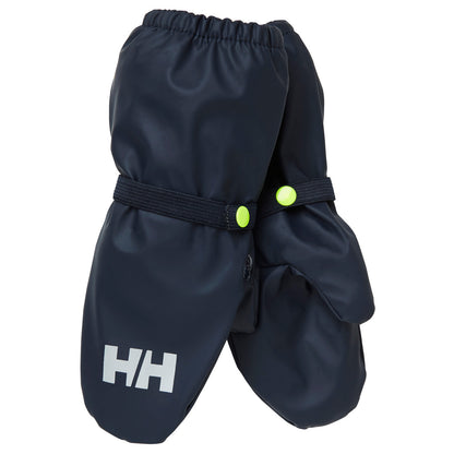 Kids Fleece-Lined Bergen Waterproof Rain Mittens – Lined, Shorter Cuff | Helly Hansen 
