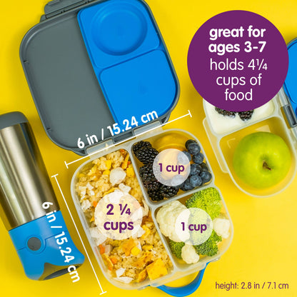 Kids Mini Bento Lunchbox – b.box Mini Lunchbox, Ocean Breeze