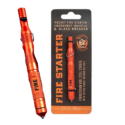 Pocket Fire Starter Whistle