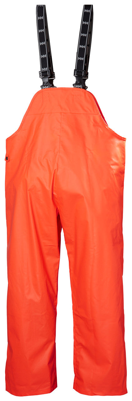 Adult Mandal Rain Bib-Dark Orange #color_orange