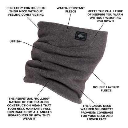 Kids Chelonia 150 Fleece Double Layer Neck Tube | Turtle Fur 