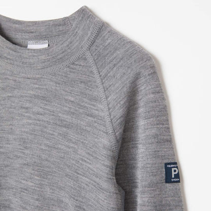 Kids and Youth Merino Wool Base Layer Top | Polarn O. Pyret 