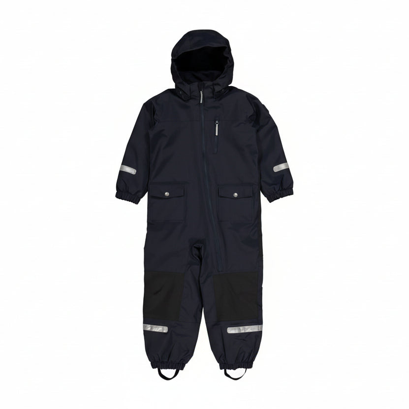 Kids Waterproof Shell Rain Suit With Removable Fleece Liner | Polarn O. Pyret