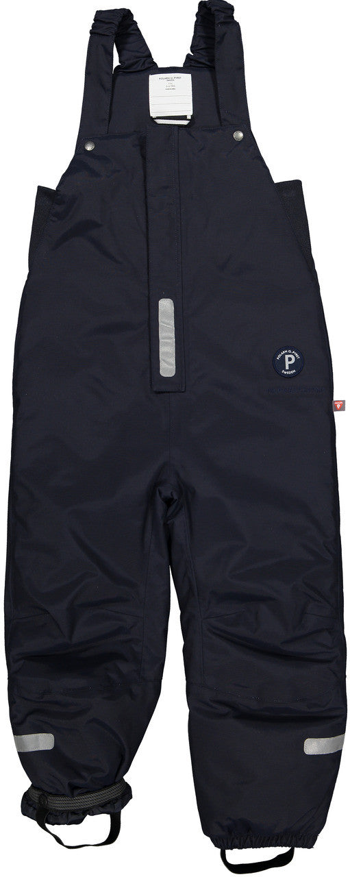 Kids Bib Style Waterproof Snow Pants | Polarn O. Pyret #color_dark-sapphire