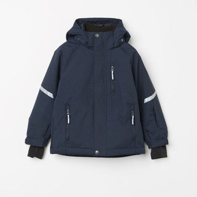 Kids Waterproof Wear Everywhere Winter Jacket | Polarn O. Pyret #color_navy