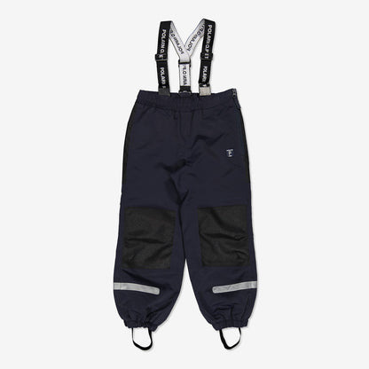 Kids Waterproof Eco Suspender Shell Pants | Polarn O. Pyret 