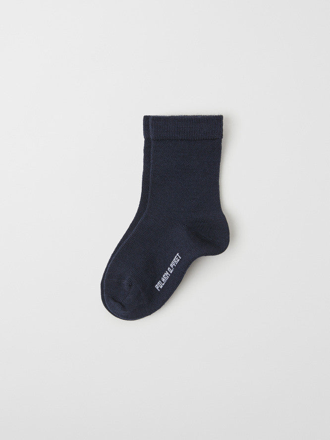 polarn-o-pyret-thin-merino-wool-socks-6-12yrs | #color_dark-sapphire