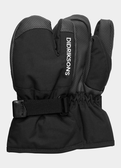 Kids Fossa 3 Finger Gloves – Water Resistant, Durable Grip | Didriksons 