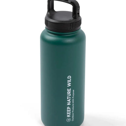 Keep Nature Wild Insulated 32oz Water Bottle with Handle Clip