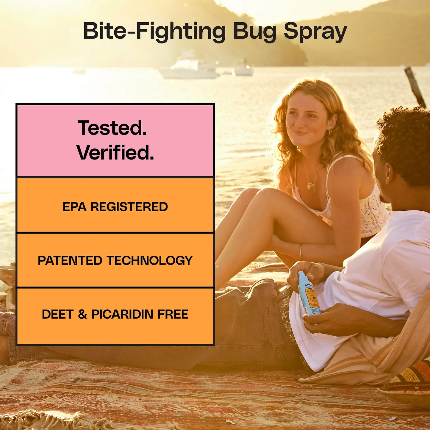 DEET-Free Naturally Derived Mosquito & Tick Bug Spray | Mimikai | #color_3.4 oz