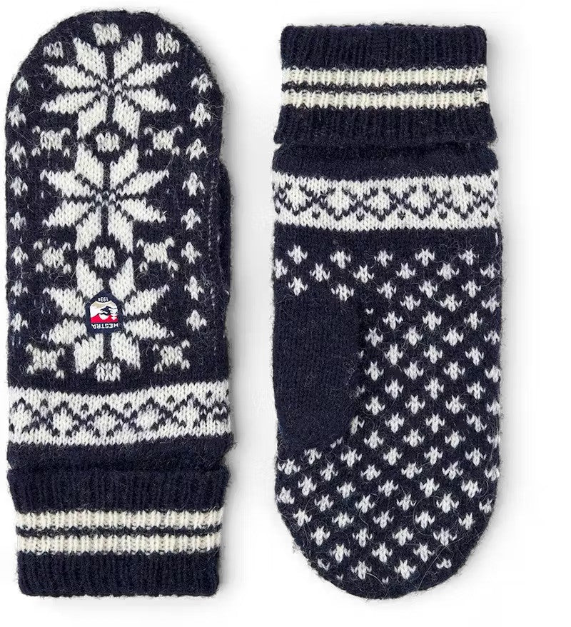 kids-nordic-jr-wool-mittens-hestra | #color_navy