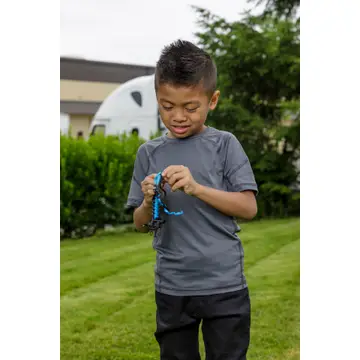 Outdoor Discovery Survival Bracelet with Whistle