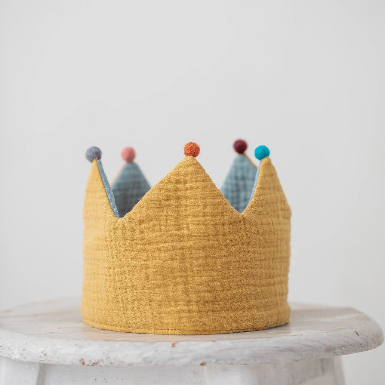 Reversible Cloth Birthday Crown