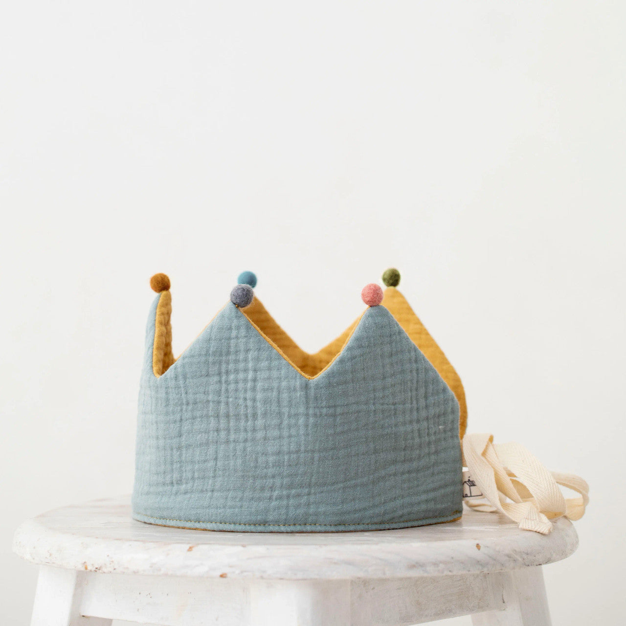 Reversible Cloth Birthday Crown