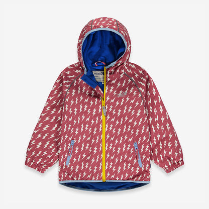 Kids Fleece Lined Waterproof EcoSplash Jacket - Recycled Plastic Bottles, Breathable | Muddy Puddles 