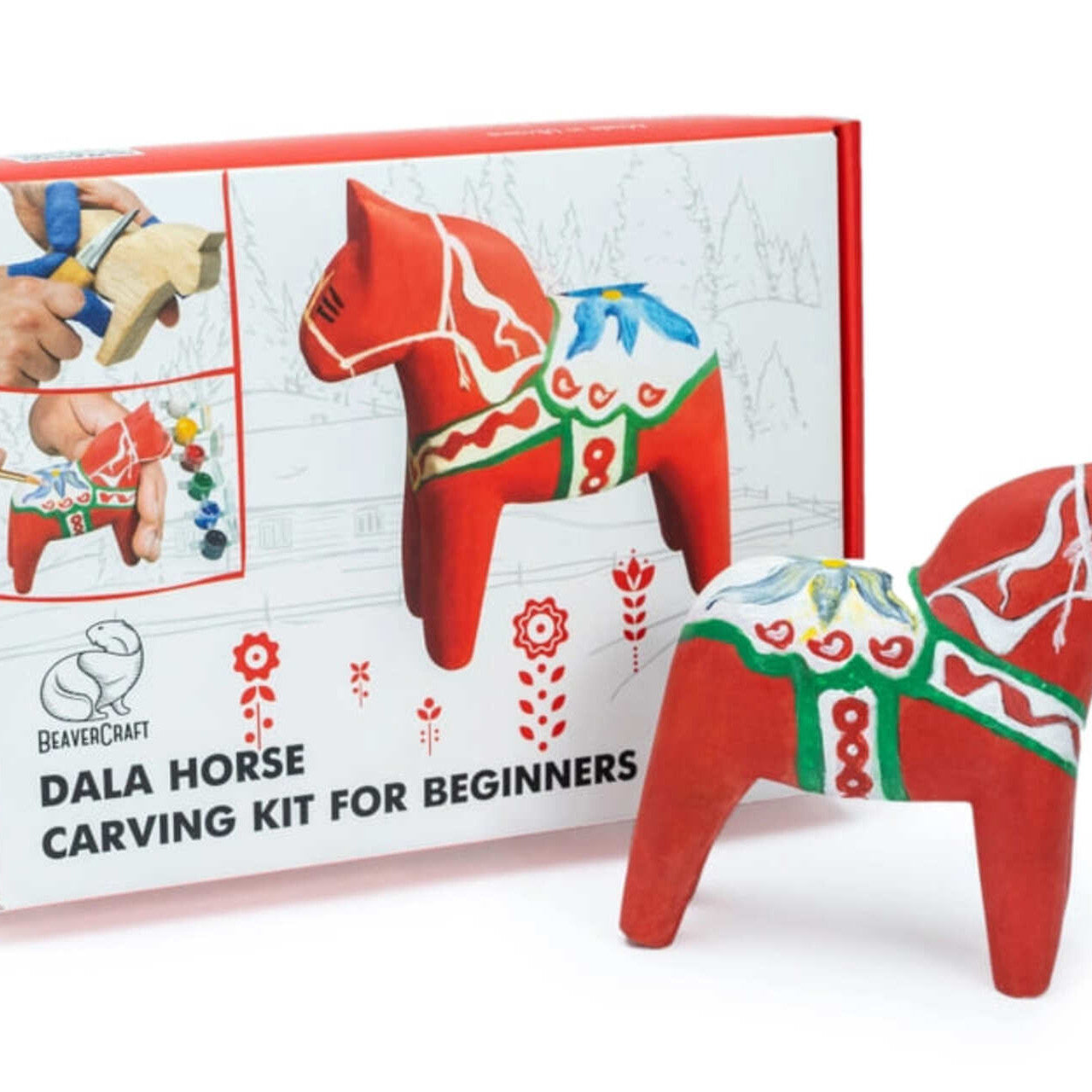 Dala Horse Carving Kit-Complete Starter Whittling
