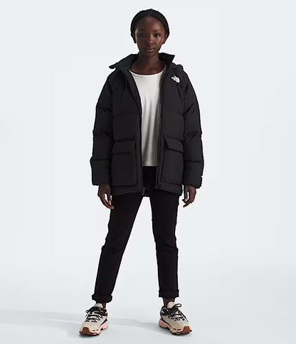 Youth The North Face Down Fleece Lined Short Parka | The North Face 