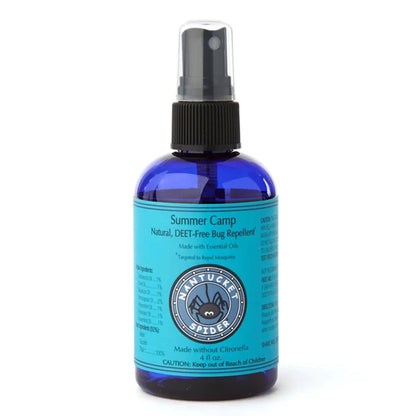 Kids Natural Bug Repellent Summer Camp Spray - Gentle yet Effective, Safe | Nantucket Spider 