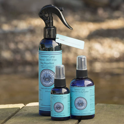 Kids Natural Bug Repellent Summer Camp Spray - Gentle yet Effective, Safe | Nantucket Spider 