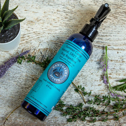 Kids Natural Bug Repellent Summer Camp Spray - Gentle yet Effective, Safe | Nantucket Spider 