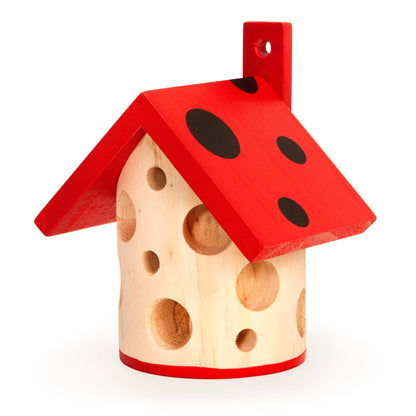 Ladybug House | Wooden Garden Habitat for Beneficial Insects
