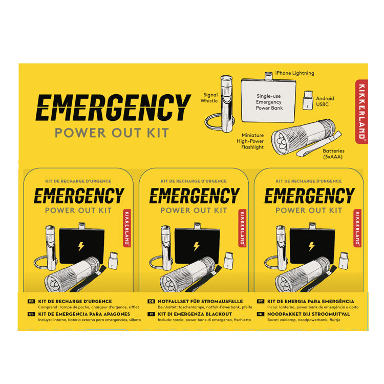 Emergency Power Out Kit | Family Power Outage Preparedness Kit
