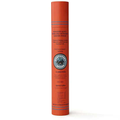 Natural Repelling Mosquito & Fly Outdoor Garden Incense Sticks - Gentle yet Effective, Safe | Nantucket Spider 